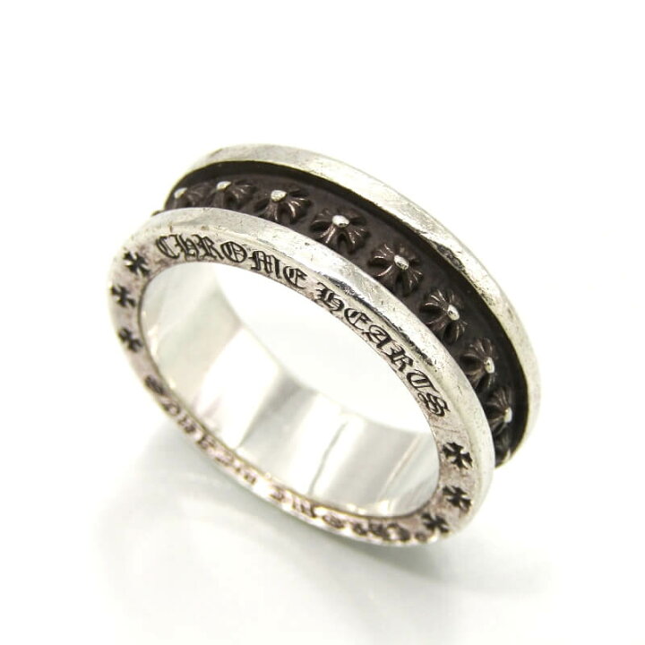楽天市場】【中古】CHROME HEARTS クロムハーツ CHプラス ミニ リング 