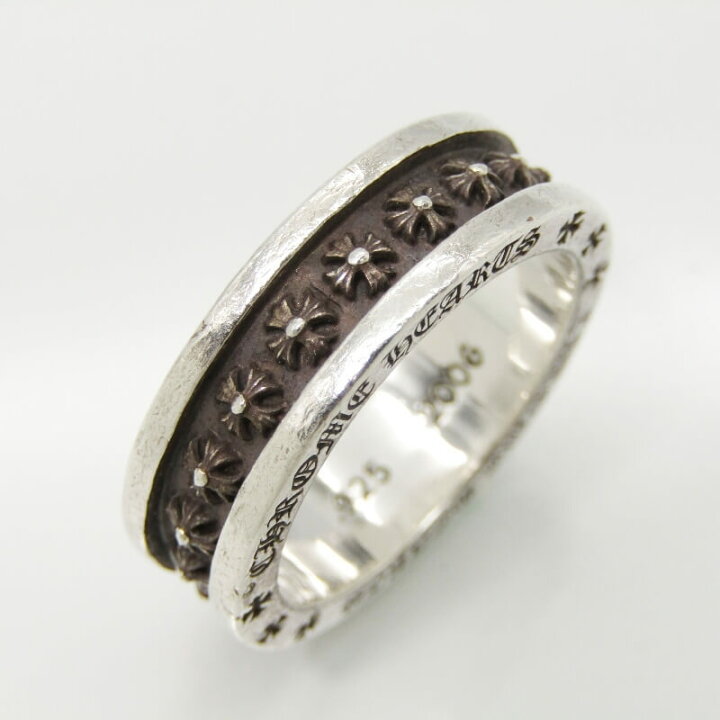 楽天市場】【中古】CHROME HEARTS クロムハーツ CHプラス ミニ リング 
