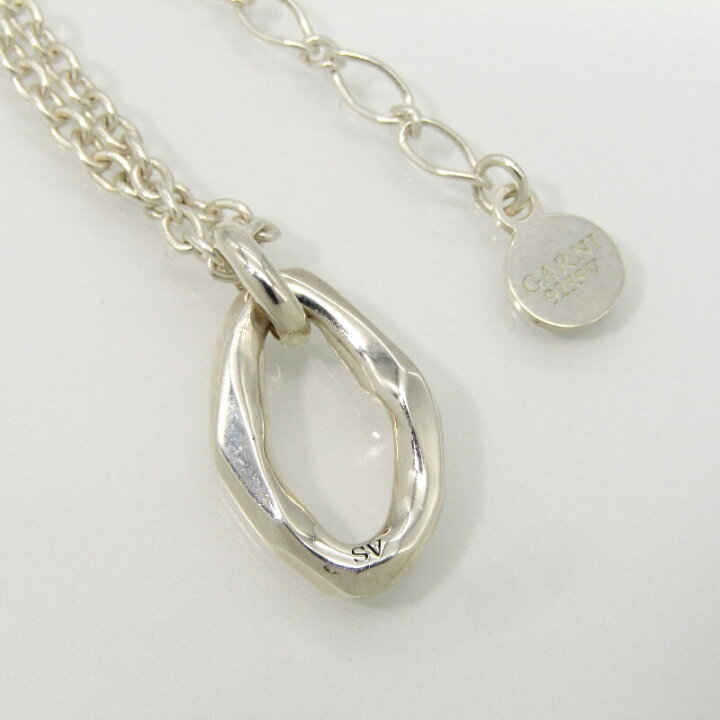 楽天市場】【中古】美品 GARNI ガルニ ネックレス Crockery Ring 