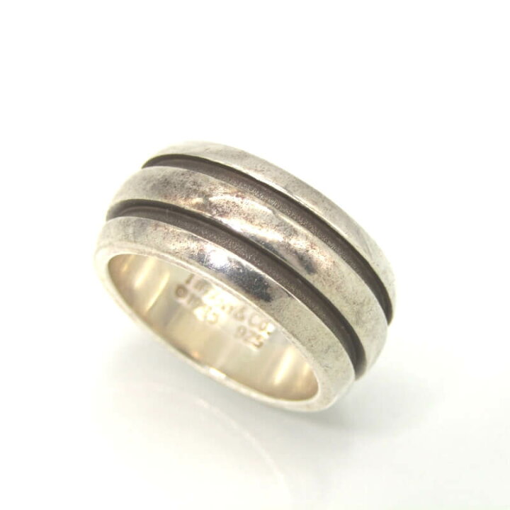 楽天市場】【中古】Tiffany&Co. ティファニー リング グルーブド 2  