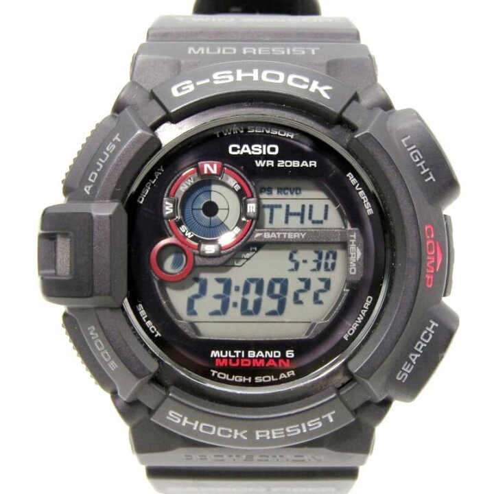 楽天市場】【中古】CASIO G-SHOCK Gショック GW-9300-1JF MUDMAN 