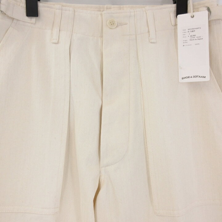 楽天市場】【中古】未使用 MAATEE&SONS マーティーアンドサンズ 23AW 