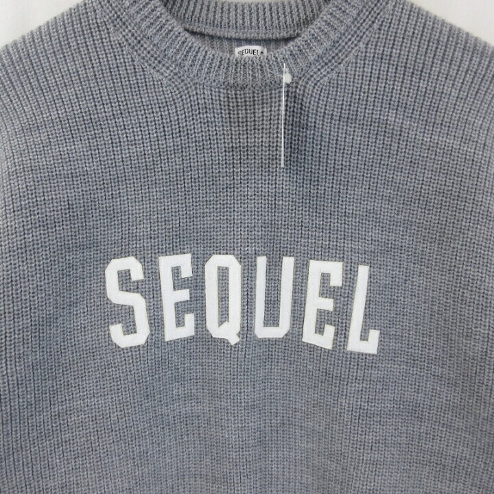 楽天市場】【中古】未使用 SEQUEL シークエル ニット SQ-23AW-KN-04 