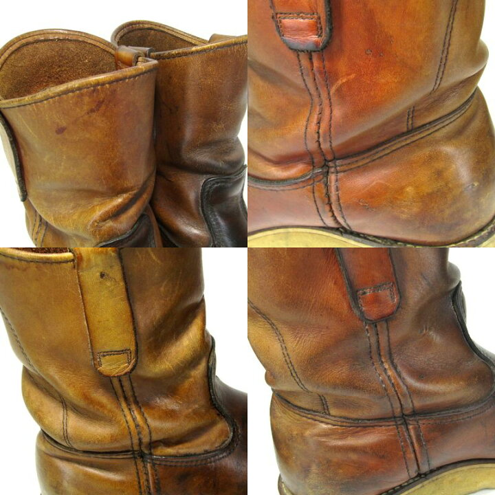 楽天市場】【中古】REDWING レッドウィング US7D 25cm ペコスブーツ 
