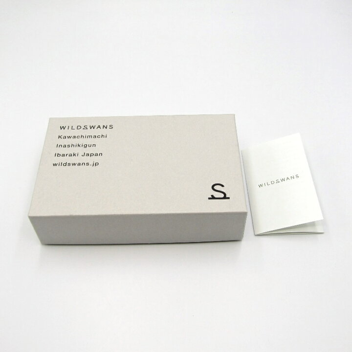 楽天市場】【中古】美品 WILDSWANS ワイルドスワンズ 二つ折り財布 