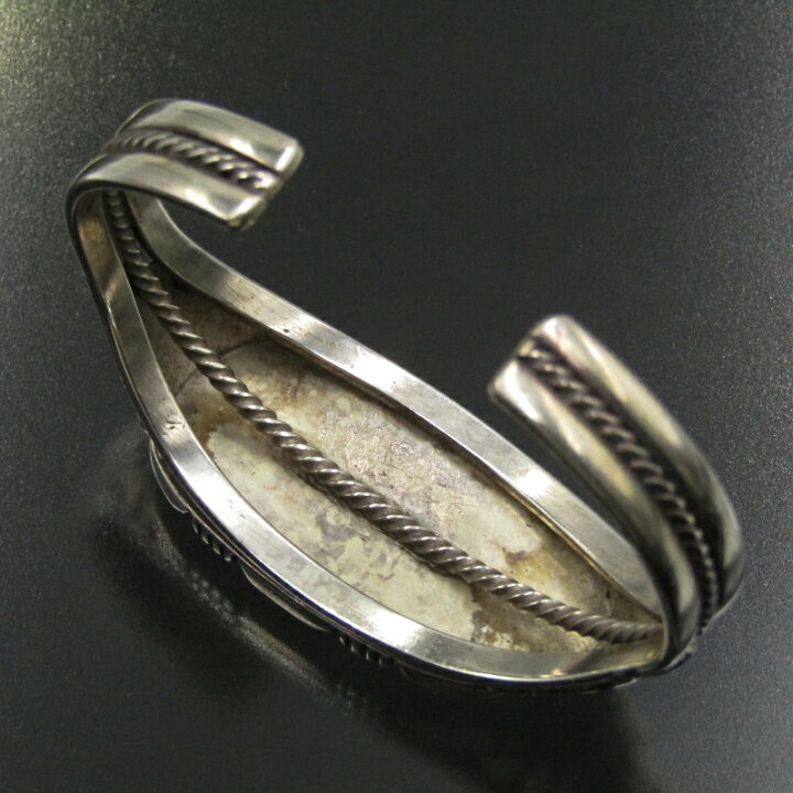 楽天市場】【中古】Delbert Vandever ナバホ族 バングル ターコイズ  
