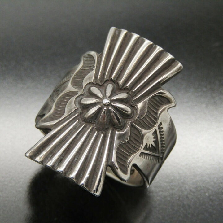 楽天市場】【中古】美品 Edison Sandy Smith ナバホ族 リング スタンプ  