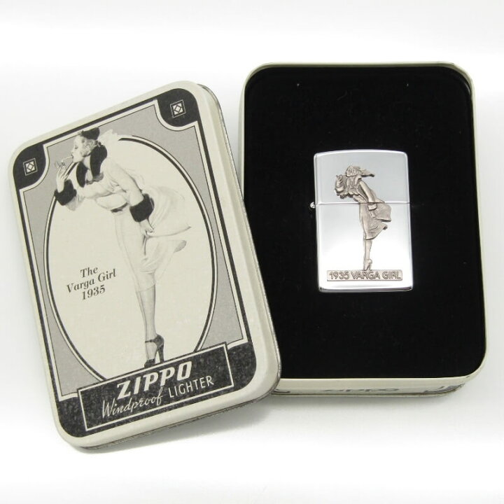 楽天市場】【中古】未使用 ZIPPO ジッポー WINDY 1935 VARGA GIRL 1993 