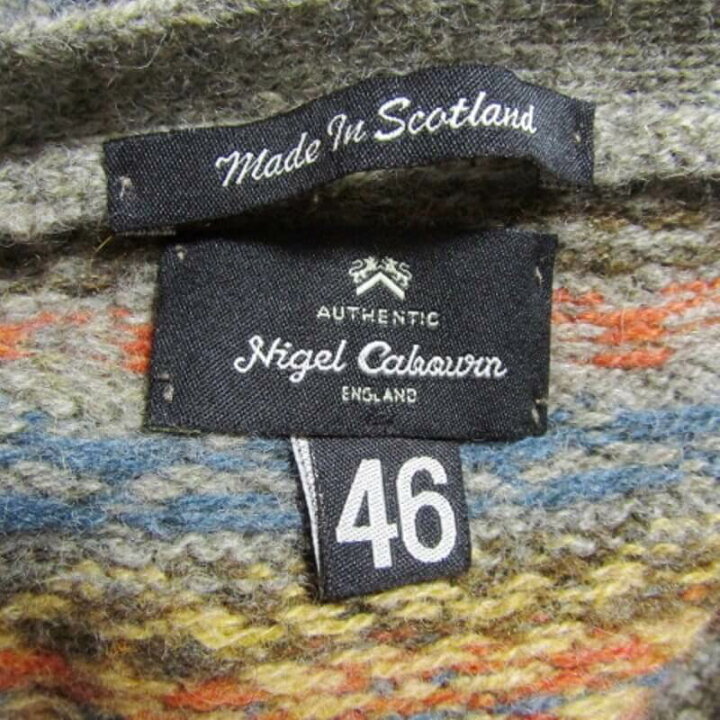 楽天市場】【中古】NIGEL CABOURN ナイジェルケーボン ベスト フェア 