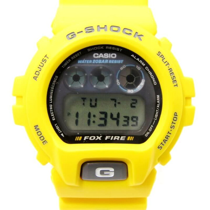 楽天市場】【中古】CASIO G-SHOCK Gショック DW-6900H-9T フォックス 