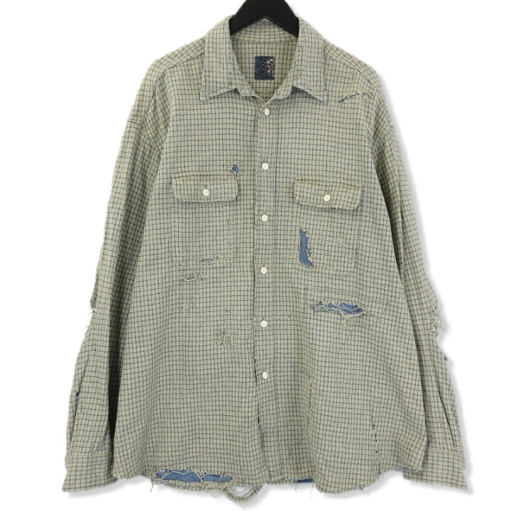 楽天市場】【中古】VISVIM ビズビム グランドリバー クラッシュ 長袖 