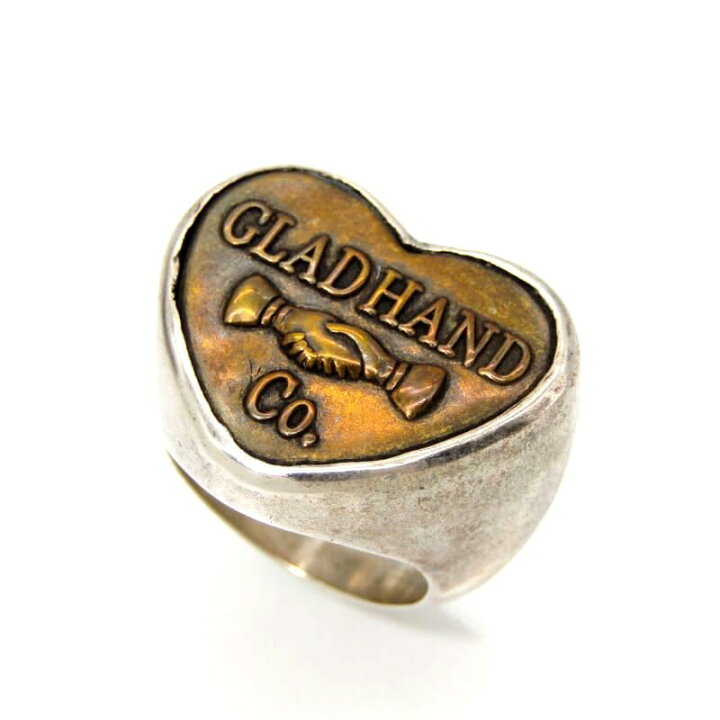 楽天市場】【中古】未使用 GLAHAND グラッドハンド リング BUTTON RING 