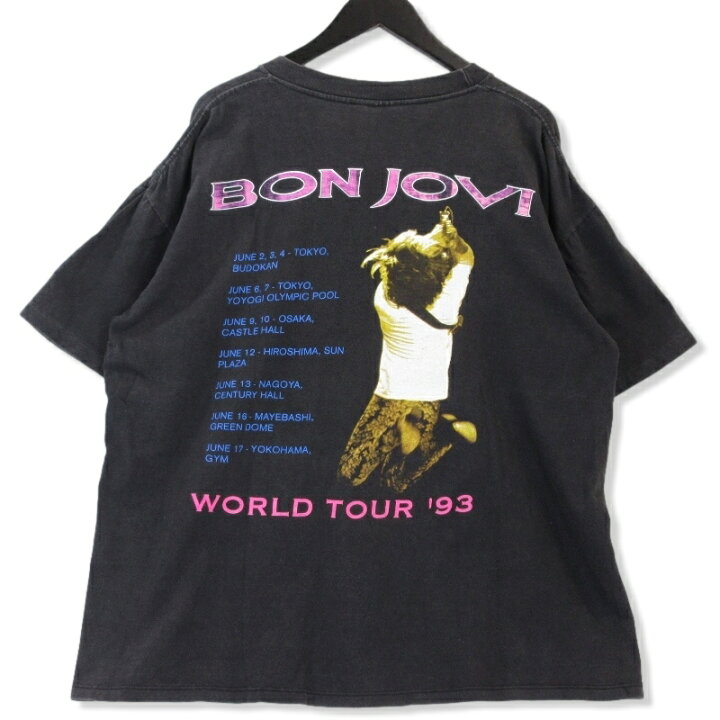 楽天市場】【中古】ヴィンテージ バンドTシャツ ボンジョヴィ BON JOVI 