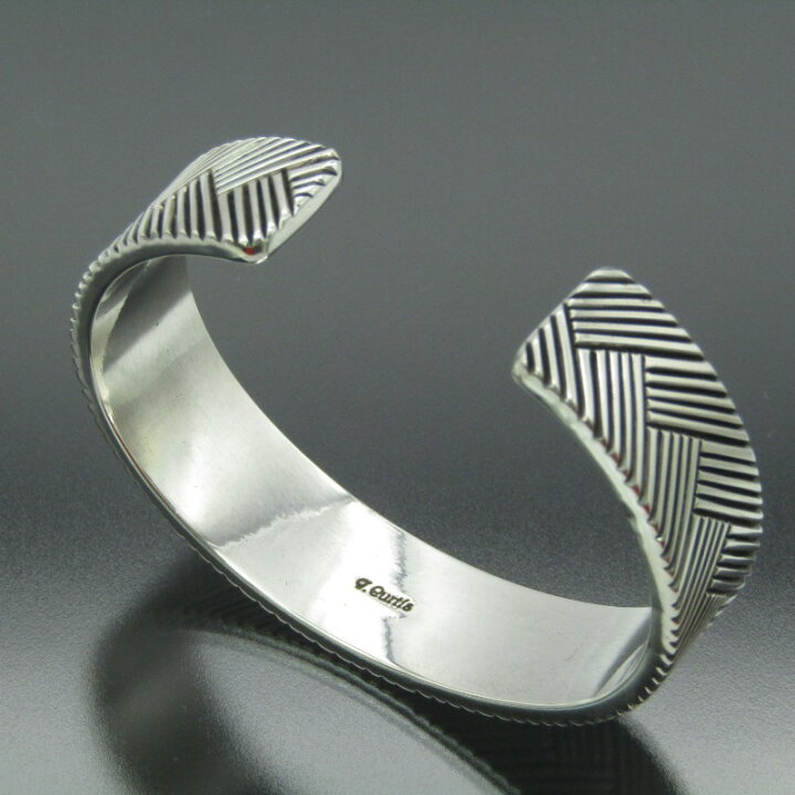 楽天市場】【中古】美品 Thomas Curtis ナバホ族 バングル スタンプ  