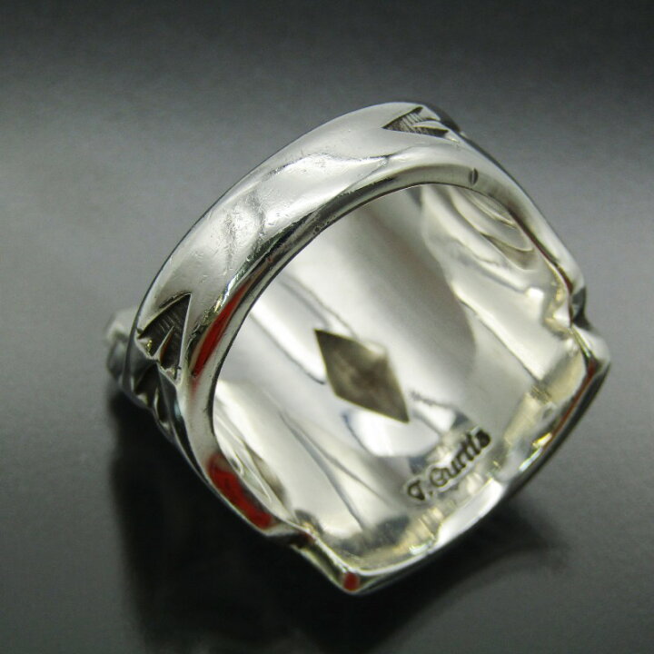 楽天市場】【中古】Thomas Curtis ナバホ族 リング スタンプワーク  