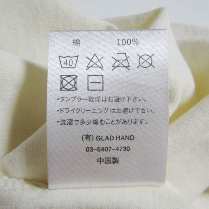 楽天市場】【中古】未使用 GLADHAND グラッドハンド 長袖Tシャツ 
