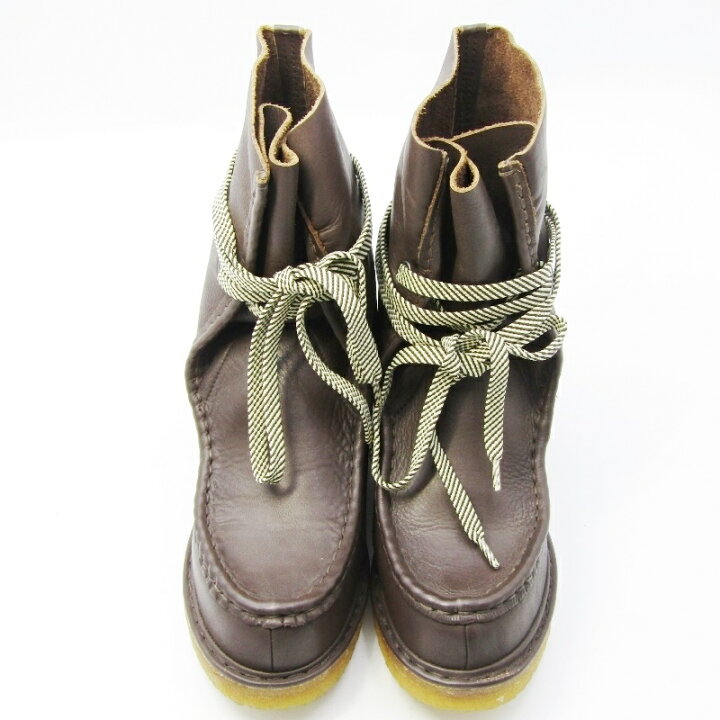 楽天市場】【中古】未使用 zucca ズッカ M モカシンブーツ クレープ 