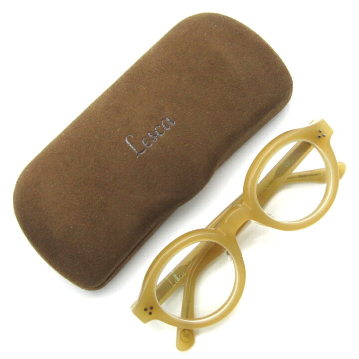 楽天市場】【中古】美品 Lesca LUNETIER レスカ ルネティエ メガネ  