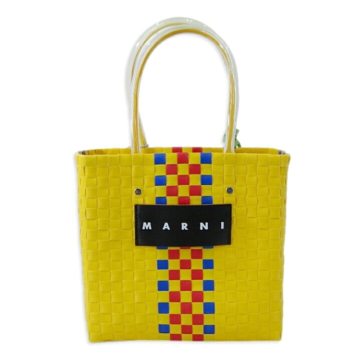 楽天市場】【中古】MARNI マルニ MARKET SHOPPING BAG SHMH006A00  