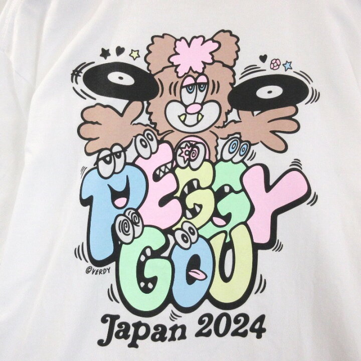楽天市場】【中古】PEGGY GOODS × VERDY ペギーグッズ 半袖Tシャツ  
