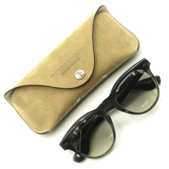 楽天市場】【中古】未使用 OLIVER PEOPLES × BRUNELLO CUCINELLI 