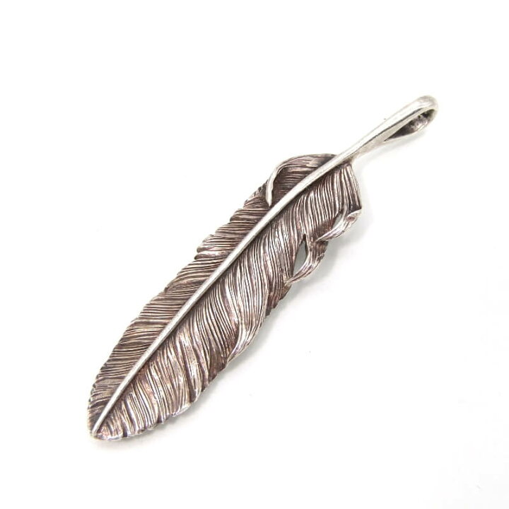 楽天市場】【中古】buff バフ ペンダント プレーン フェザー トップ  