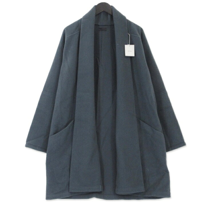 楽天市場】【中古】未使用 MITTAN ミッタン 半纏コート CT-15 銀鼠 