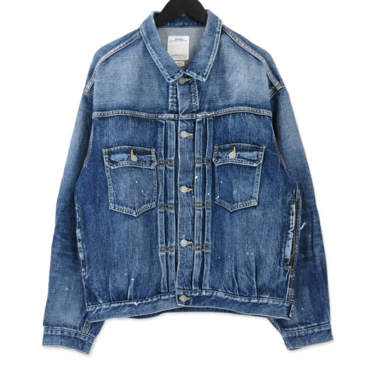 楽天市場】【中古】美品 VISVIM ビズビム 22SS デニムジャケット 