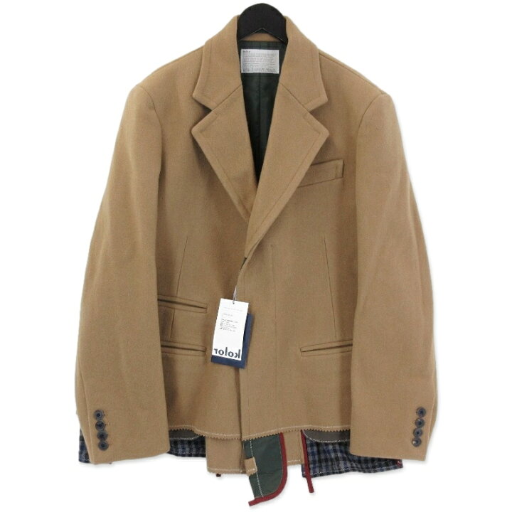 楽天市場】【中古】未使用 kolor カラー ジャケット 24AW 24WCM-J02106 