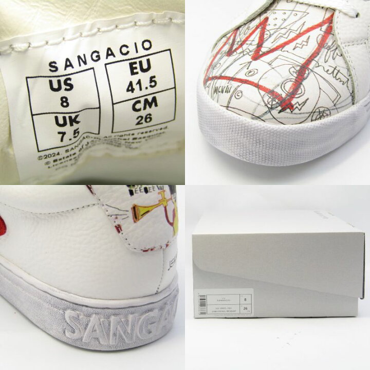 楽天市場】【中古】未使用 via SANGACIO × Jean-Michel Basquiat 