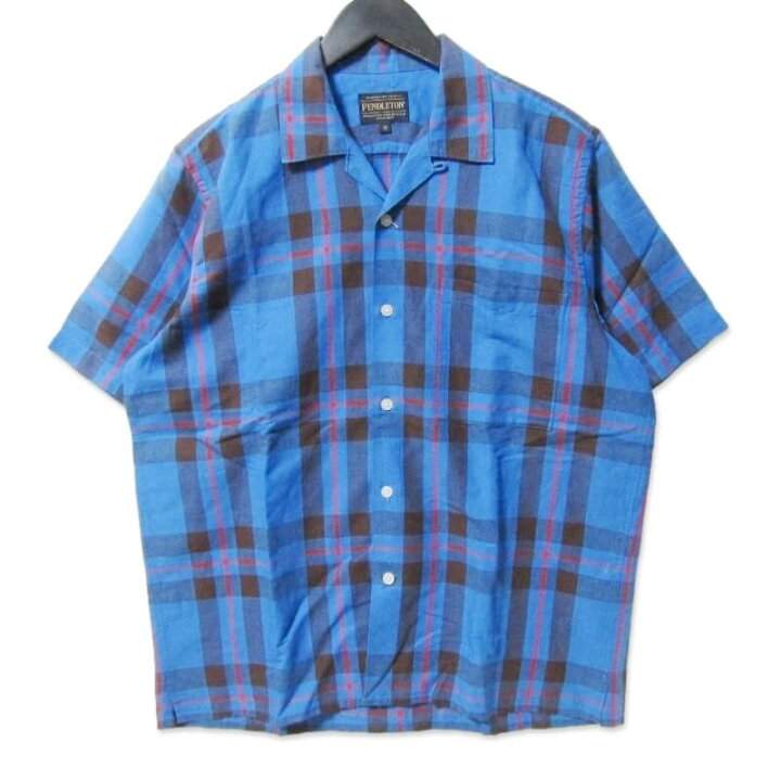 楽天市場】【中古】PENDLETON ペンドルトン 半袖オープンカラーシャツ 