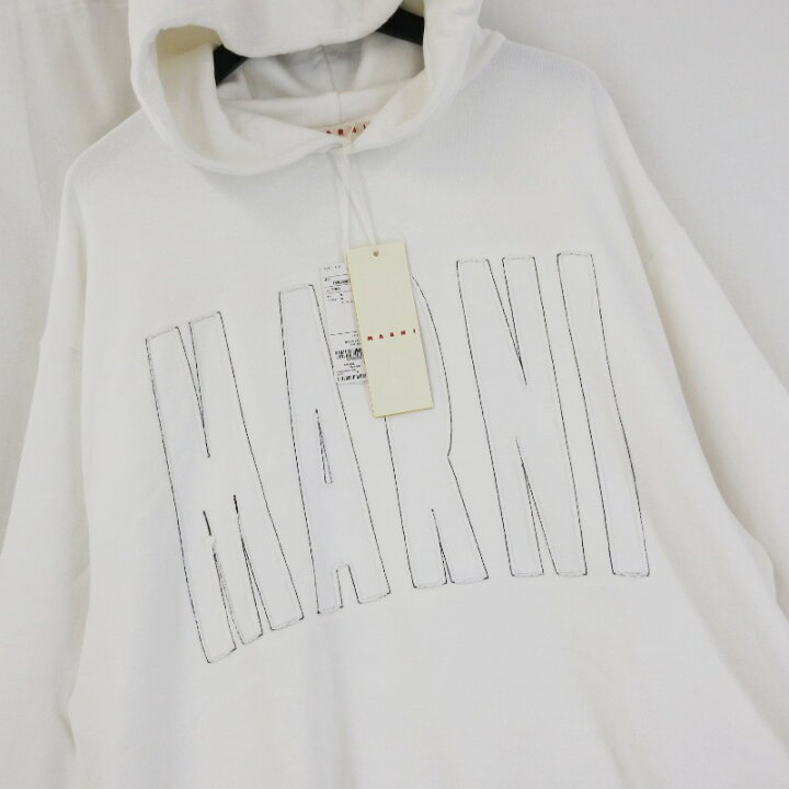 楽天市場】【中古】未使用 MARNI マルニ スウェットフーディー 