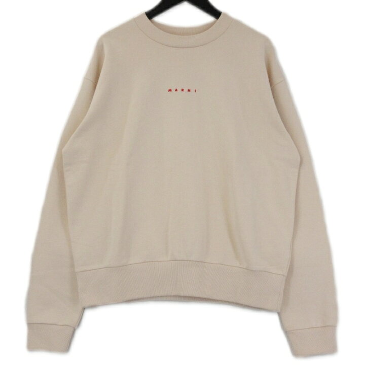 楽天市場】【中古】未使用 MARNI マルニ ロゴ クルーネック スウェット 