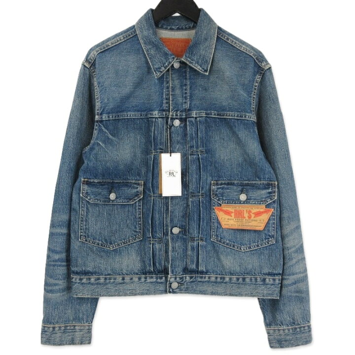 楽天市場】【中古】美品 RRL ダブルアールエル デニムジャケット O214  