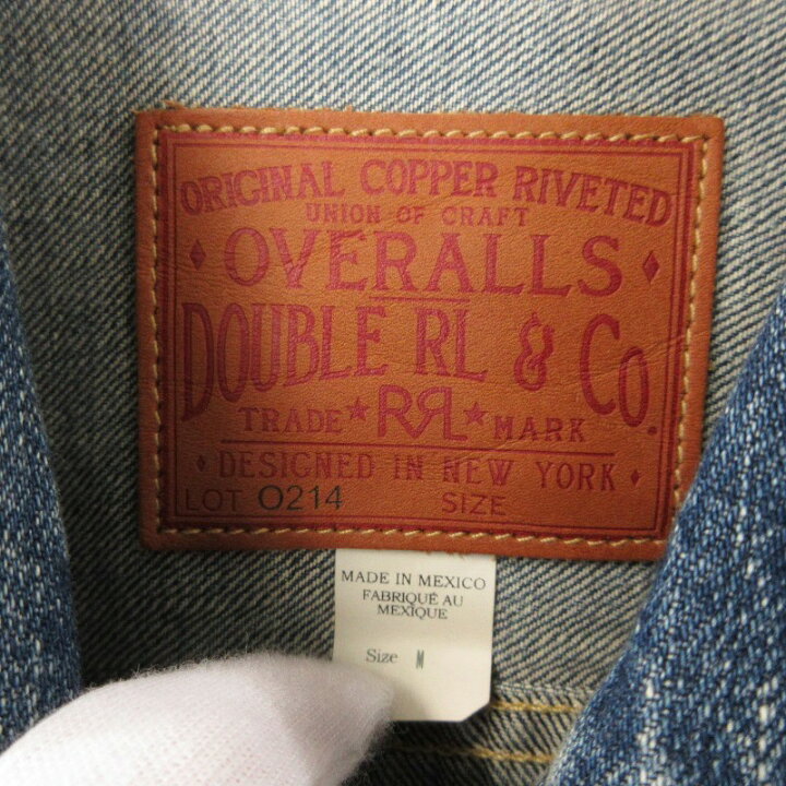 楽天市場】【中古】美品 RRL ダブルアールエル デニムジャケット O214  