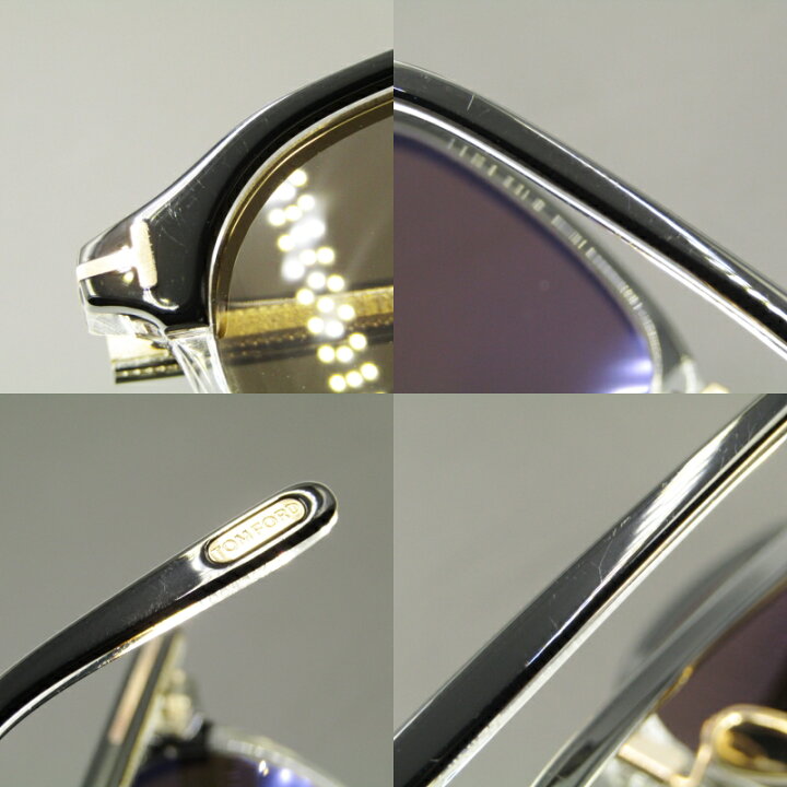 楽天市場】【中古】TOM FORD トムフォード サングラス TF878-D ブロウ 