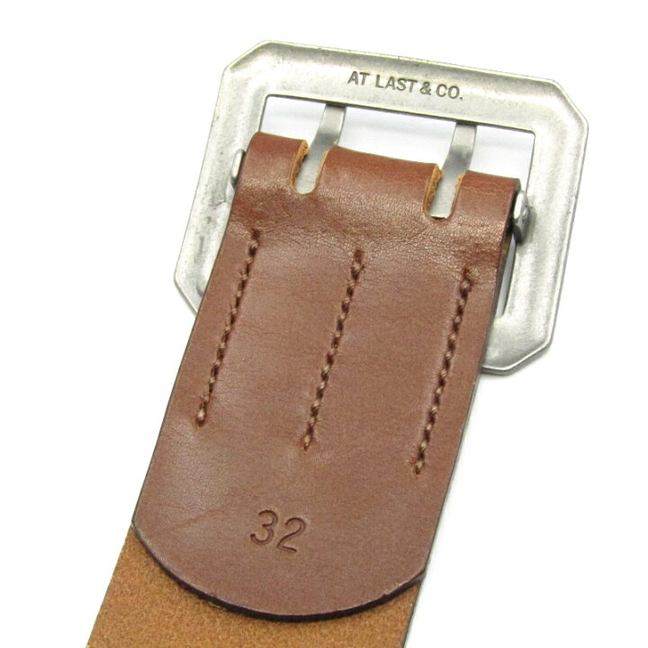 楽天市場】【中古】美品 AT LAST&CO アットラスト レザーベルト