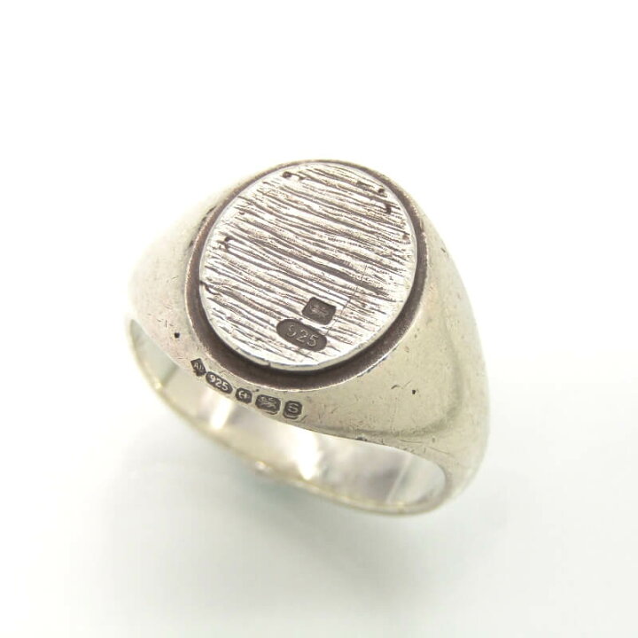 楽天市場】【中古】BUNNEY バニー リング Bark Signet Ring バーク 