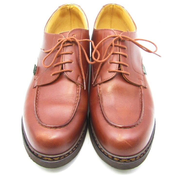 楽天市場】【中古】美品 Paraboot パラブーツ UK8F Uチップ CHAMBORD 
