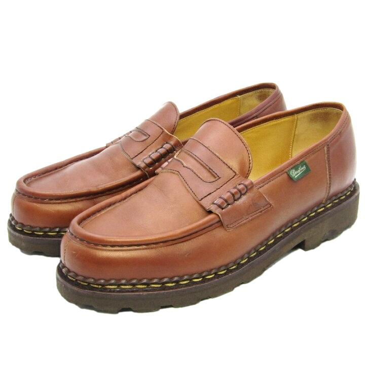楽天市場】【中古】Paraboot パラブーツ UK8.5F ペニーローファー 