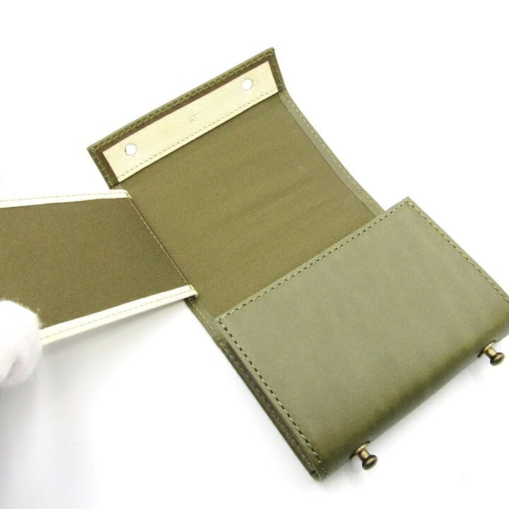 楽天市場】【中古】美品 m+ エムピウ ミニ財布 millefoglie2 P25 