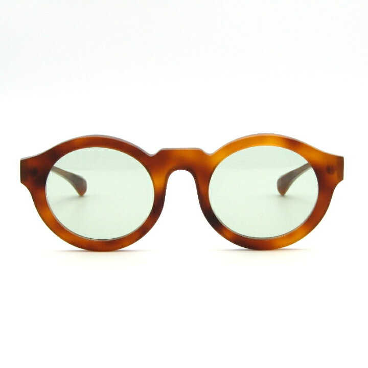 jacques durand ジャックデュラン サングラス - ベージュ系x茶系  