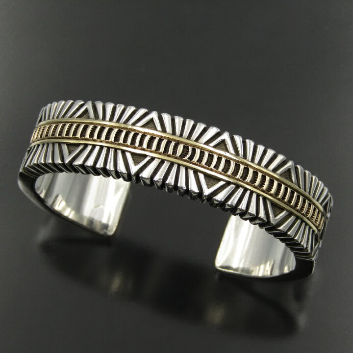 楽天市場】【中古】Thomas Curtis ナバホ族 バングル ヘビーゲージ K14  