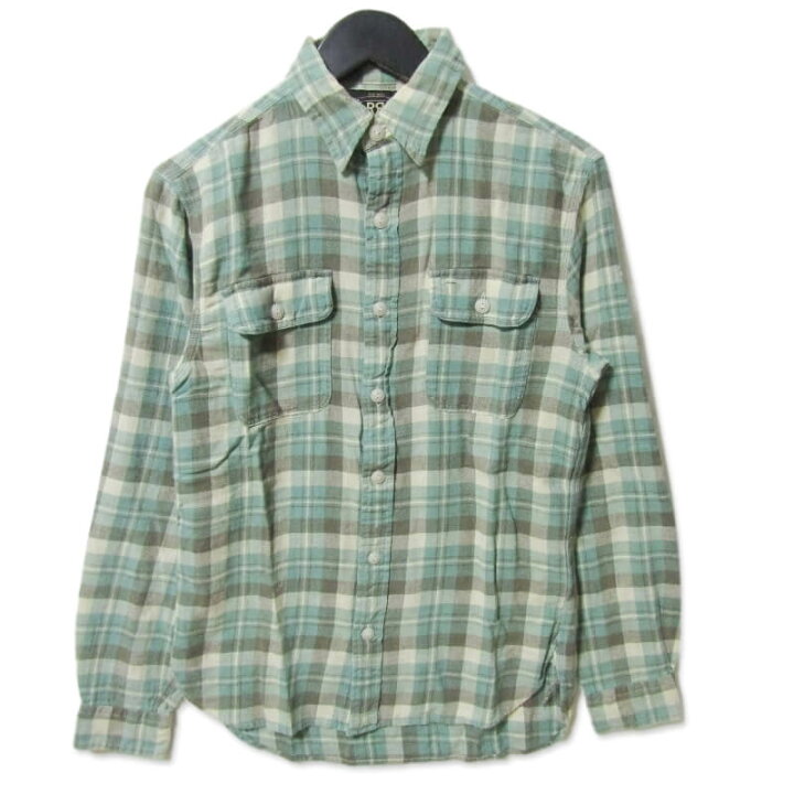 楽天市場】【中古】RRL ダブルアールエル 長袖チェックシャツ ワーク 