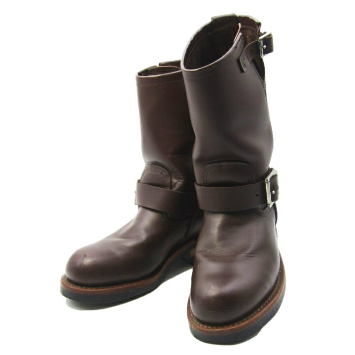 楽天市場】【中古】REDWING レッドウィング US5.5D エンジニアブーツ 