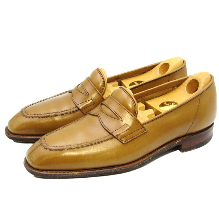 楽天市場】【中古】JOHN LOBB ジョンロブ UK5D コインローファー 
