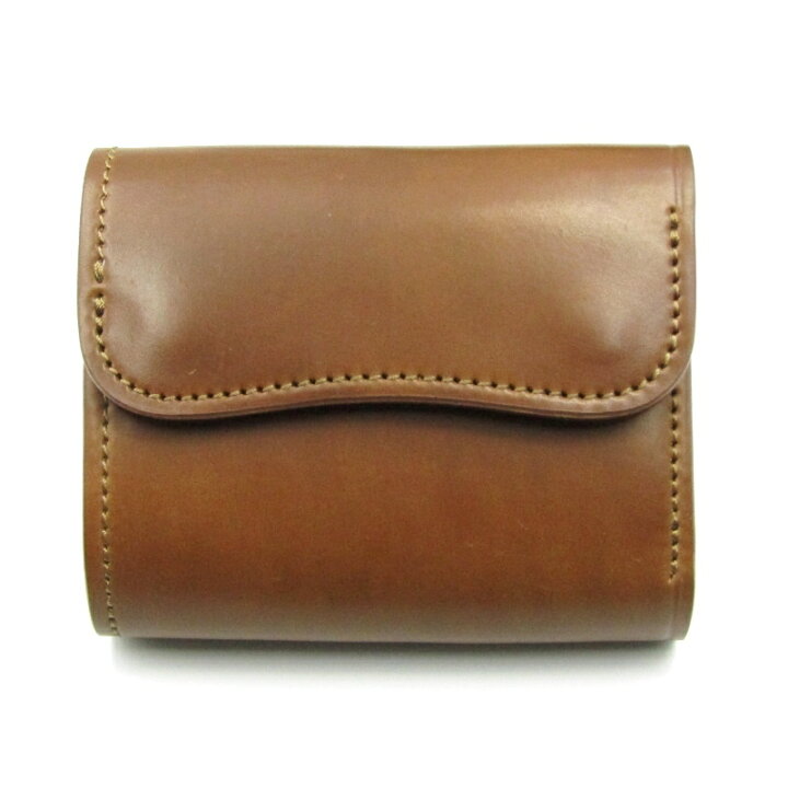中古】美品 LAST CROPS ラストクロップス 小銭入れ シェルコードバン 