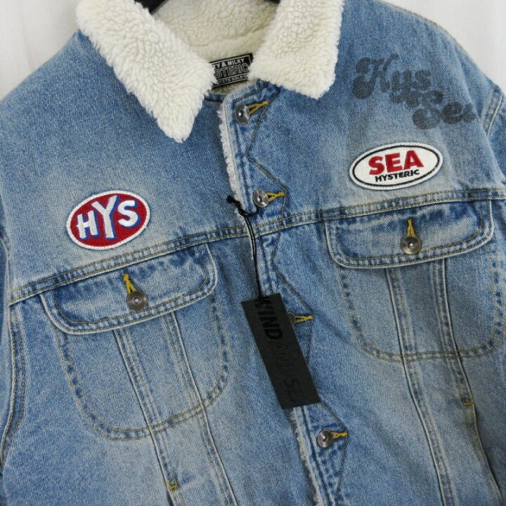 楽天市場】【中古】未使用 WIND AND SEA × HYSTERIC GLAMOUR ウィン 