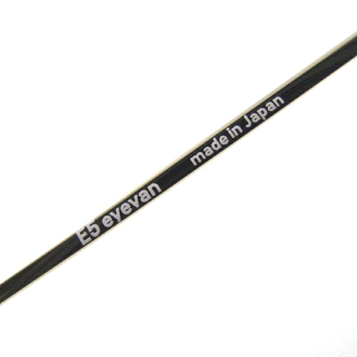 楽天市場】【中古】未使用 E5 eyevan イーファイブアイヴァン メガネ  
