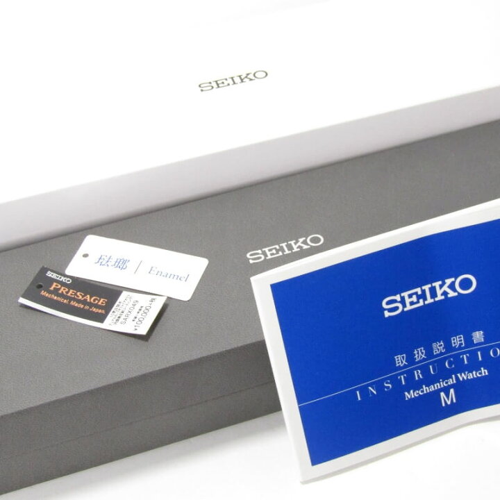 楽天市場】【中古】ジャンク SEIKO セイコー PRESAGE SARX049 琺瑯 